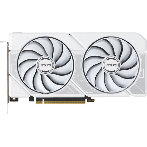 Placa video ASUS Dual GeForce RTX 5060 Ti White OC Edition, 16GB GDDR7, 128bit, DLSS 4, DUAL-RTX5060TI-O16G-WHITE Placa video ASUS Dual GeForce RTX 5060 Ti White OC Edition, 16GB GDDR7, 128bit, DLSS 4, DUAL-RTX5060TI-O16G-WHITE