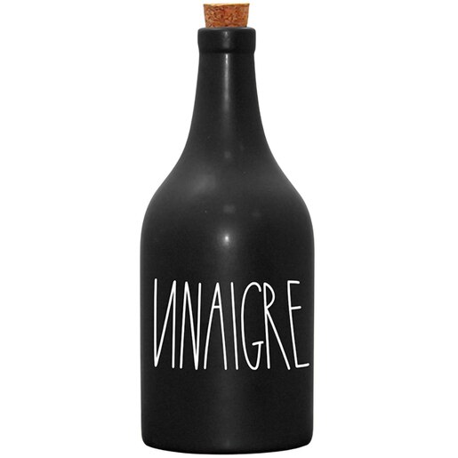 Sticla pentru otet FRANDIS 041078, ceramica, 500 ml, negru Sticla pentru otet FRANDIS 041078, ceramica, 500 ml, negru
