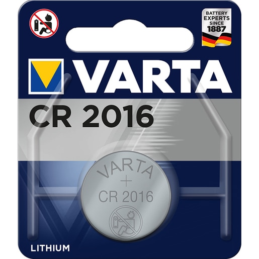Baterie Litiu CR2016 VARTA, 3V Baterie Litiu CR2016 VARTA, 3V