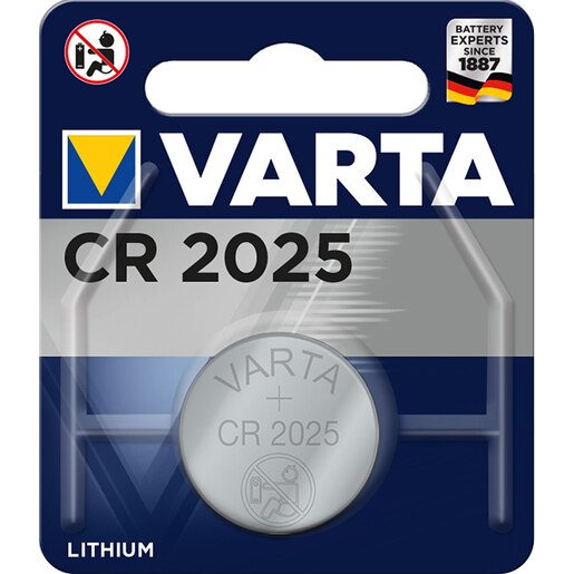 Baterie Litiu CR2025 VARTA, 3V Baterie Litiu CR2025 VARTA, 3V