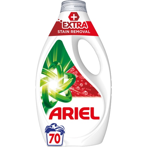 Detergent lichid ARIEL Extra Stain Removal, 3.15 l, 70 spalari Detergent lichid ARIEL Extra Stain Removal, 3.15 l, 70 spalari