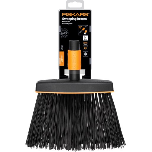 Matura FISKARS QuikFit, plastic, negru Matura FISKARS QuikFit, plastic, negru