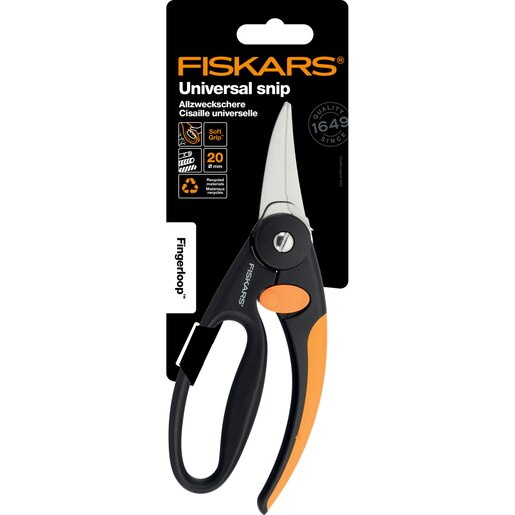Foarfeca FISKARS SP45, otel, negru Foarfeca FISKARS SP45, otel, negru