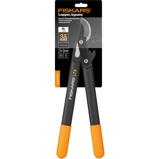 Foarfeca FISKARS PowerGear, pas cu pas (S) L72, otel, negru Foarfeca FISKARS PowerGear, pas cu pas (S) L72, otel, negru