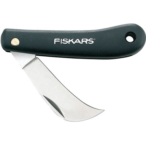 Cutit pentru gradina FISKARS Hippe K62, 17cm, negru Cutit pentru gradina FISKARS Hippe K62, 17cm, negru
