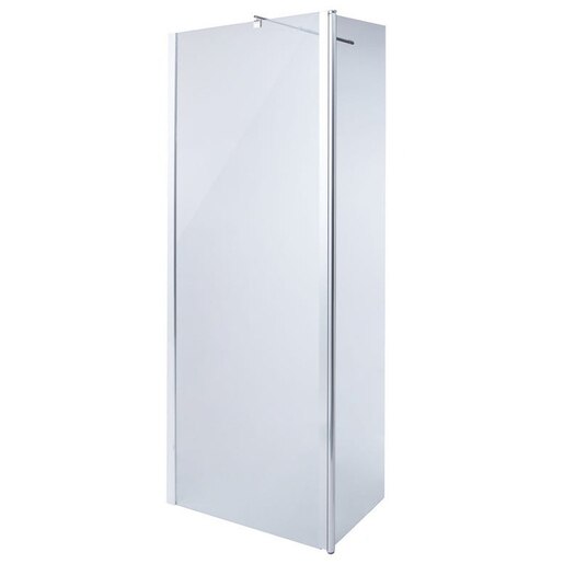 Paravan dus walk-in COOKE & LEWIS Onega, aluminiu, sticla transparenta, 125 x 195 cm, crom Paravan dus walk-in COOKE & LEWIS Onega, aluminiu, sticla transparenta, 125 x 195 cm, crom