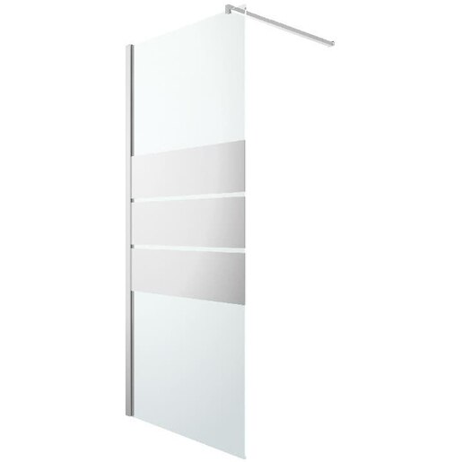 Paravan dus walk-in GOODHOME Beloya, aluminiu, sticla securizata 8mm, 80 x 195 cm, profil crom Paravan dus walk-in GOODHOME Beloya, aluminiu, sticla securizata 8mm, 80 x 195 cm, profil crom
