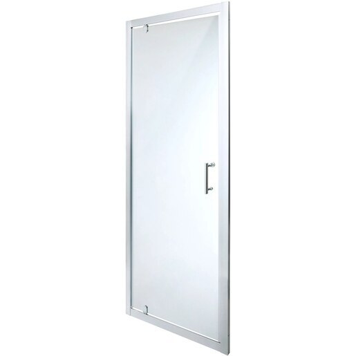 Usa dus batanta COOKE & LEWIS Onega, aluminiu, sticla securizata 5mm, 80 x 190 cm, profil crom Usa dus batanta COOKE & LEWIS Onega, aluminiu, sticla securizata 5mm, 80 x 190 cm, profil crom