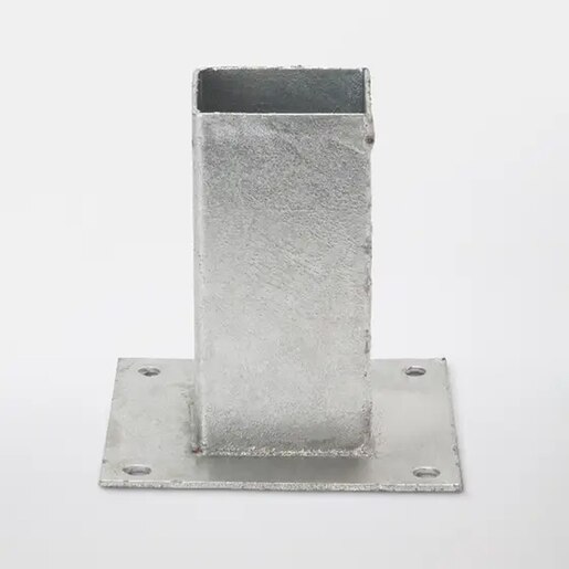 Baza stalp BLOOMA, 7 x 7 x 15 cm, otel Baza stalp BLOOMA, 7 x 7 x 15 cm, otel