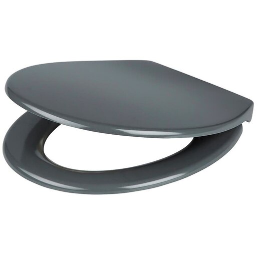 Capac WC GOODHOME Cooke & Lewis, inchidere lenta, termoplastic, gri Capac WC GOODHOME Cooke & Lewis, inchidere lenta, termoplastic, gri