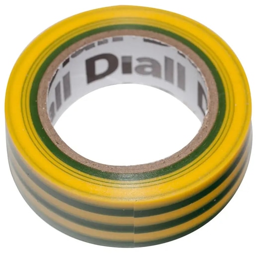 Banda izolatoare DIALL 100584732, 19 mm x 10 m, multicolor Banda izolatoare DIALL 100584732, 19 mm x 10 m, multicolor