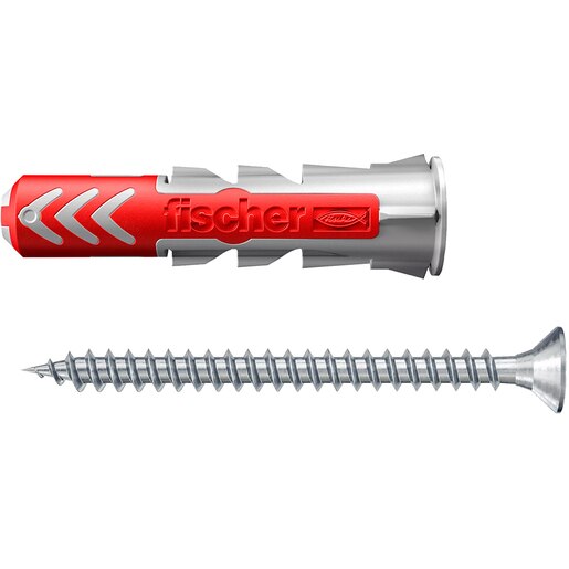Diblu universal FISCHER DuoPower, nylon, cu surub, 6 x 30 mm, 50 bucati Diblu universal FISCHER DuoPower, nylon, cu surub, 6 x 30 mm, 50 bucati