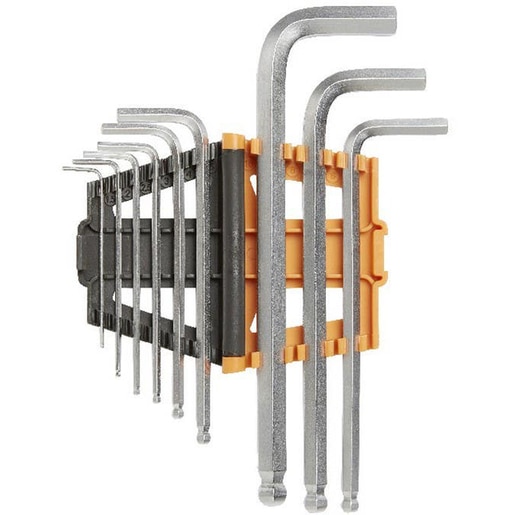 Set 9 chei imbus Magnusson HX04, otel, 1.5 - 10 mm Set 9 chei imbus Magnusson HX04, otel, 1.5 - 10 mm