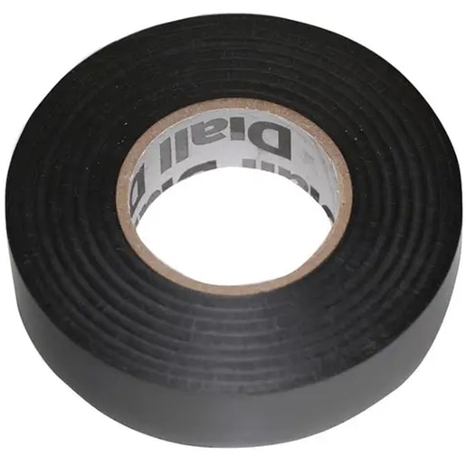 Banda izolatoare PVC DIALL 100592682, 19 mm x 33 m, negru Banda izolatoare PVC DIALL 100592682, 19 mm x 33 m, negru