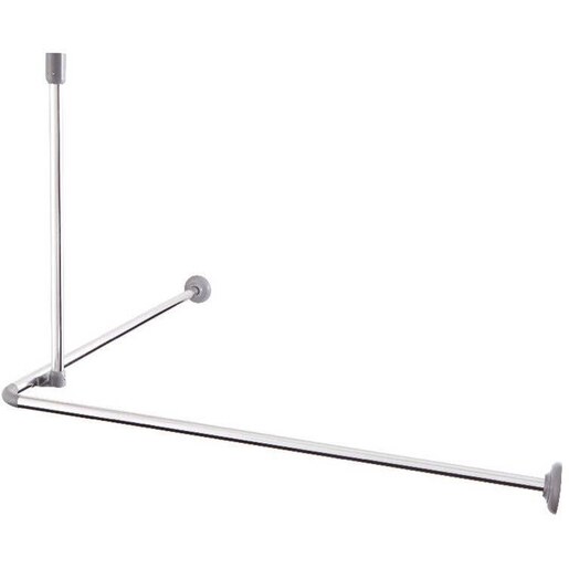 Bara perdea de dus COOKE & LEWIS Nira, 80 cm, crom Bara perdea de dus COOKE & LEWIS Nira, 80 cm, crom