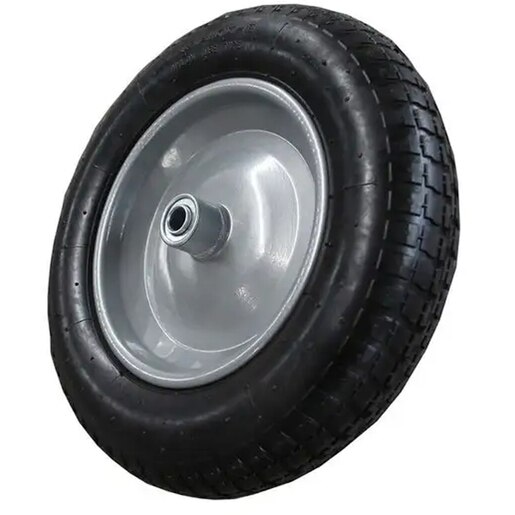 Roata pneumatica pentru roaba VERVE 100608715, negru Roata pneumatica pentru roaba VERVE 100608715, negru