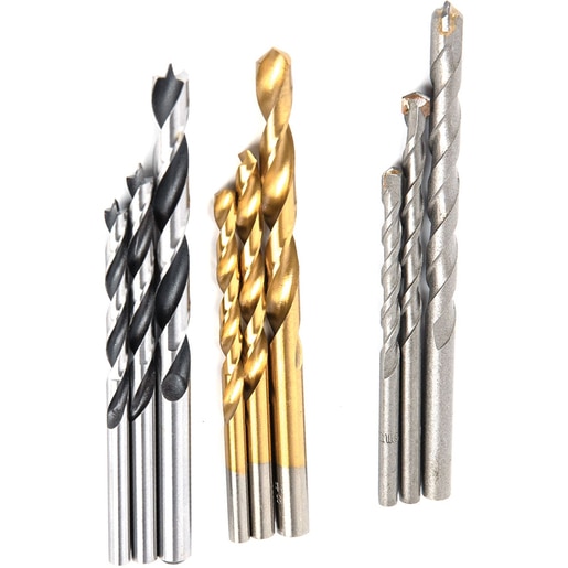 Burghiu metal UNIVERSAL FIT, 9 bucati Burghiu metal UNIVERSAL FIT, 9 bucati