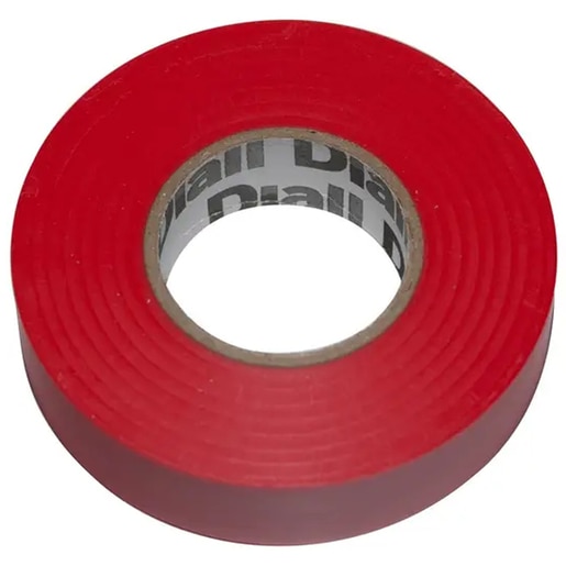Banda izolatoare DIALL 100610881, 19 mm x 33 m, rosu Banda izolatoare DIALL 100610881, 19 mm x 33 m, rosu