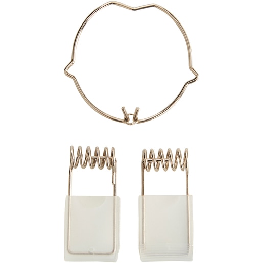 Set accesorii cleme pentru spot Colours, IP20, argintiu Set accesorii cleme pentru spot Colours, IP20, argintiu