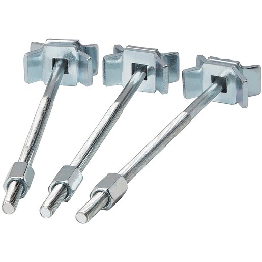 Set 30 suruburi conectare blat GOODHOME, 15 cm, gri Set 30 suruburi conectare blat GOODHOME, 15 cm, gri