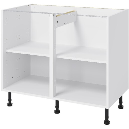 Corp inferior bucatarie GOODHOME Caraway, HDPE, 100 x 57 x 87 cm, alb Corp inferior bucatarie GOODHOME Caraway, HDPE, 100 x 57 x 87 cm, alb
