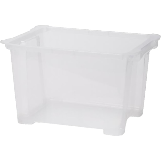 Cutie depozitare FORM, 38.7 x 27.9 x 22.8 cm, 1 compartiment, alb Cutie depozitare FORM, 38.7 x 27.9 x 22.8 cm, 1 compartiment, alb