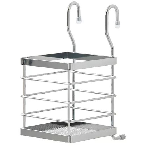 Suport pentru tacamuri Datil GOODHOME, 22.5 x 11.5 cm, otel, argintiu Suport pentru tacamuri Datil GOODHOME, 22.5 x 11.5 cm, otel, argintiu