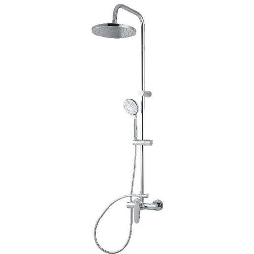 Sistem dus GOODHOME Cavally, 3 functii, crom Sistem dus GOODHOME Cavally, 3 functii, crom