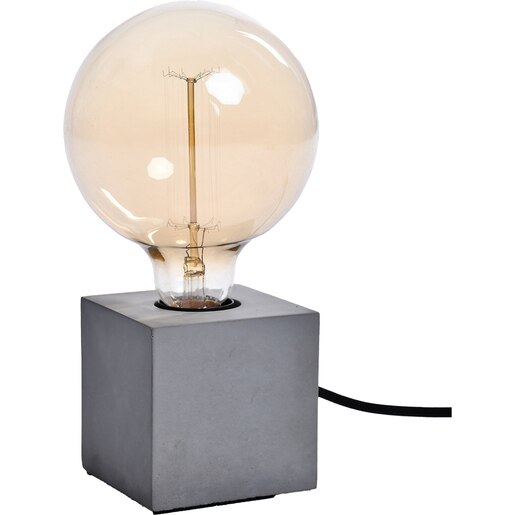 Veioza Qausuit GOODHOME, E27, 40W, IP20, gri Veioza Qausuit GOODHOME, E27, 40W, IP20, gri
