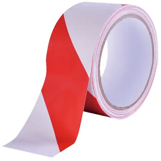 Banda marcare DIALL 100671373, 50mm x 33 mm, alb-rosu Banda marcare DIALL 100671373, 50mm x 33 mm, alb-rosu
