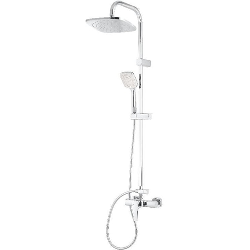 Sistem dus GOODHOME Teesta, 3 functii, argintiu Sistem dus GOODHOME Teesta, 3 functii, argintiu