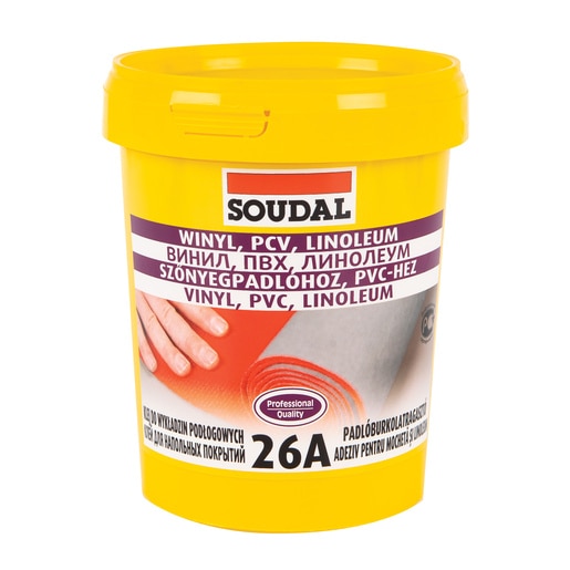 Adeziv pentru pardoseli 26A SOUDAL, alb, 1 kg Adeziv pentru pardoseli 26A SOUDAL, alb, 1 kg