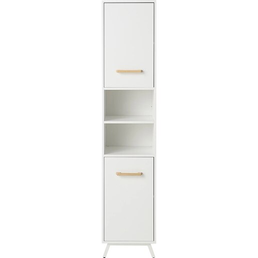 Dulap baie GOODHOME Ladoga, 40 x 36 x 190 cm, alb mat Dulap baie GOODHOME Ladoga, 40 x 36 x 190 cm, alb mat