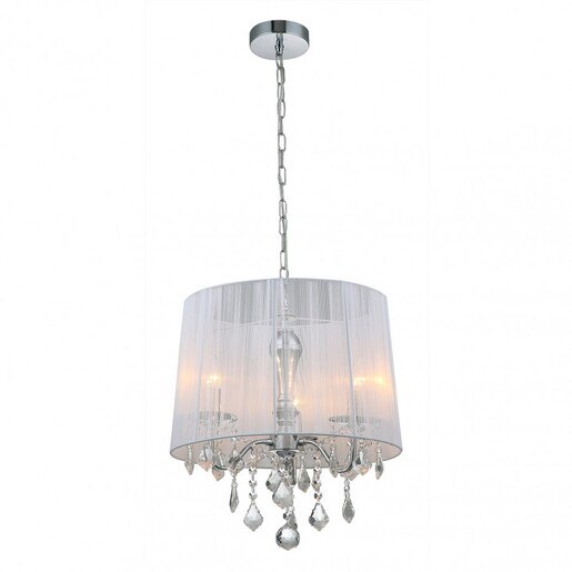 Lustra, Alb, 40 W, 3 x E14 Italux Cornelia Lustra, Alb, 40 W, 3 x E14 Italux Cornelia