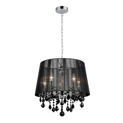 Lustra, Negru, 40 W, 5 x E14 Italux Cornelia Lustra, Negru, 40 W, 5 x E14 Italux Cornelia