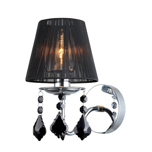 Aplica de perete ITALUX LIGHTING Cornelia, bec incandescent, E14, 40W, negru Aplica de perete ITALUX LIGHTING Cornelia, bec incandescent, E14, 40W, negru