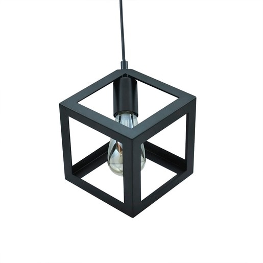 Lustra tip pendul, Negru, 60 W, 1 x E27 Sweden Lustra tip pendul, Negru, 60 W, 1 x E27 Sweden