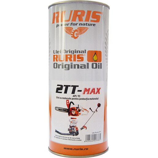 Ulei motor mineral Ruris 2TT-Max, 1l Ulei motor mineral Ruris 2TT-Max, 1l