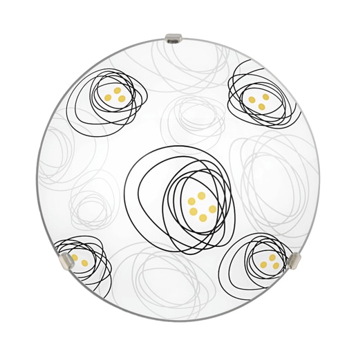 Plafoniera KLAUSEN Vulcan 40 LY-6082, 15W, E27, multicolor Plafoniera KLAUSEN Vulcan 40 LY-6082, 15W, E27, multicolor