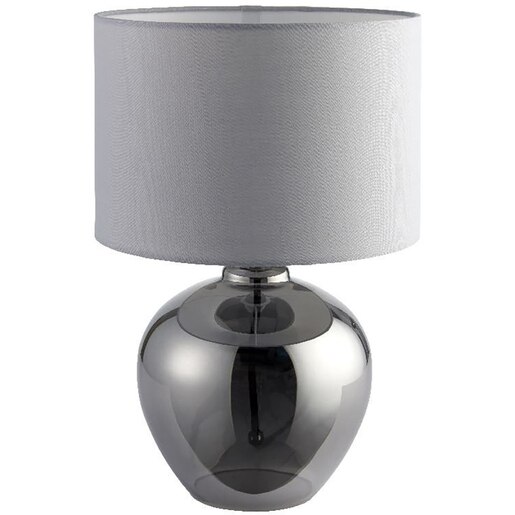 Veioza GOODHOME Marietaz, 1 bec incandescent, 42W, E14, gri Veioza GOODHOME Marietaz, 1 bec incandescent, 42W, E14, gri