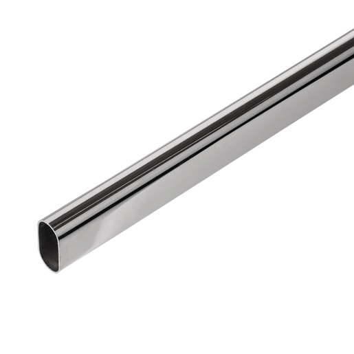 Bara dulap, otel, 150x3x1.5 cm, crom Bara dulap, otel, 150x3x1.5 cm, crom