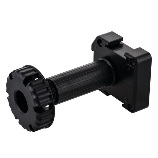 Picior mobilier reglabil, plastic, 14 x 17 cm, negru Picior mobilier reglabil, plastic, 14 x 17 cm, negru
