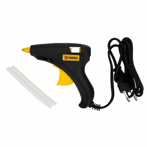 Aparat pentru lipit cu batoane PVC Topex 42E580, 10W Aparat pentru lipit cu batoane PVC Topex 42E580, 10W