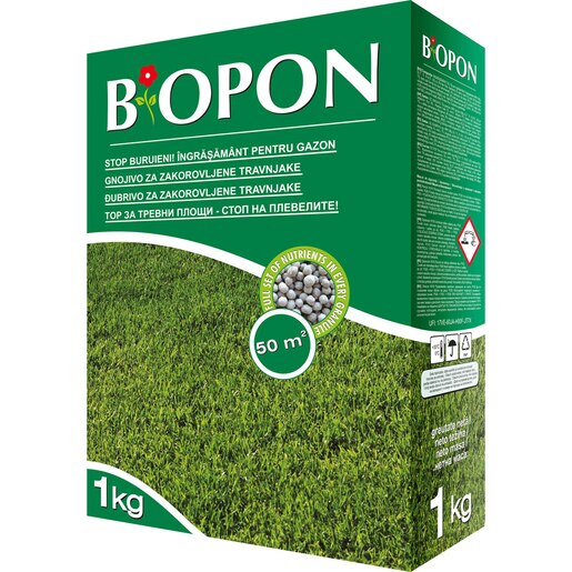 Ingrasamant pentru gazon impotriva buruienilor Bopon, 1 kg Ingrasamant pentru gazon impotriva buruienilor Bopon, 1 kg