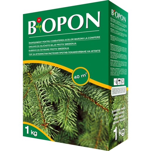Ingrasamant pentru conifere Bopon, 1 kg Ingrasamant pentru conifere Bopon, 1 kg