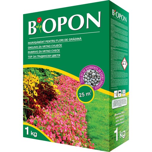 Ingrasamant granule pentru flori de gradina Bopon, 1 kg Ingrasamant granule pentru flori de gradina Bopon, 1 kg
