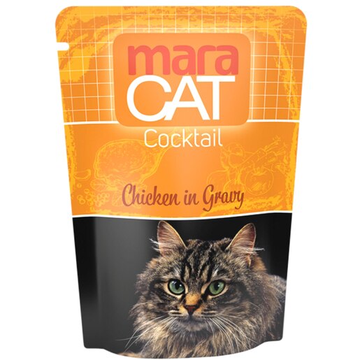 Hrana umeda pentru pisici MARAVET Cocktail, Adult, Pui in sos, 100 g Hrana umeda pentru pisici MARAVET Cocktail, Adult, Pui in sos, 100 g