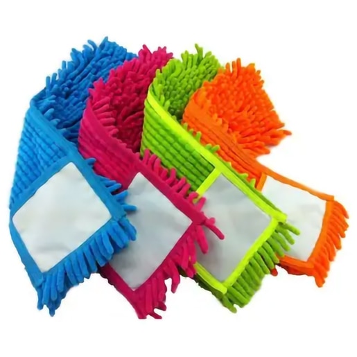Rezerva mop plat, 43 x 14 cm, microfibra, diverse culori Rezerva mop plat, 43 x 14 cm, microfibra, diverse culori