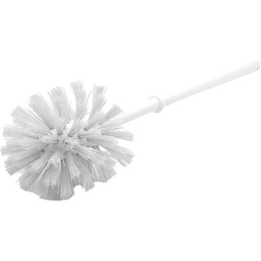 Perie WC, 8 x 8 x 37 cm, plastic, alb Perie WC, 8 x 8 x 37 cm, plastic, alb