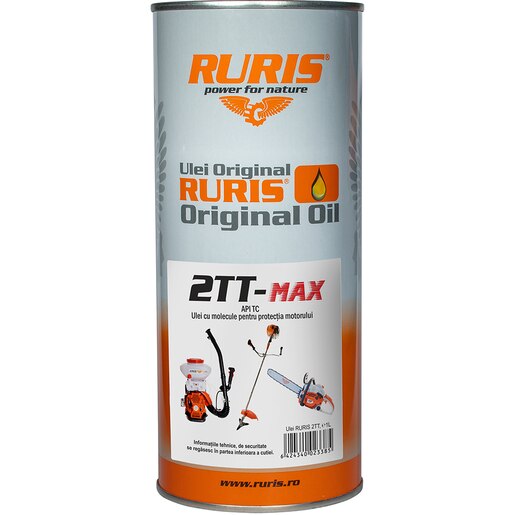 Ulei de motor RURIS 2TT-MAX, 2T, 500 ml Ulei de motor RURIS 2TT-MAX, 2T, 500 ml